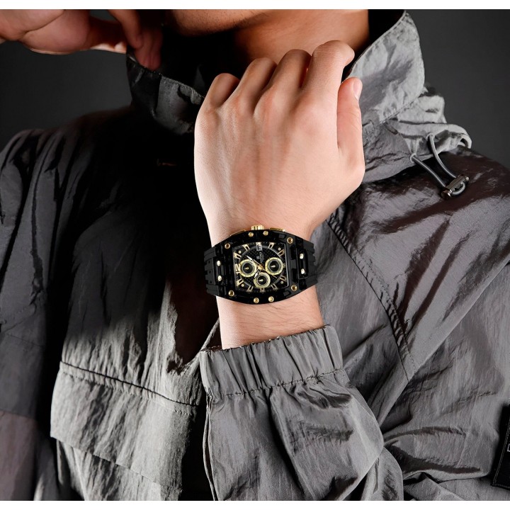 Reloj Naviforce Deportivo Nf7105 Goma Hombre + Estuche