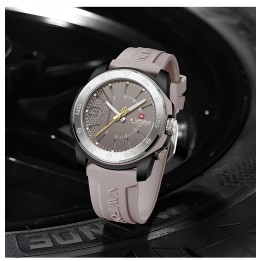 Reloj Naviforce Deportivo Nf7112 Goma Hombre Led + Estuche