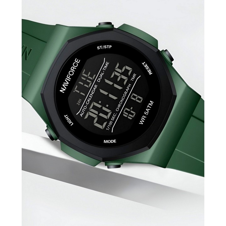 Reloj Naviforce Deportivo Nf7117 Digital Hombre + Estuche