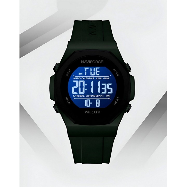 Reloj Naviforce Deportivo Nf7117 Digital Hombre + Estuche