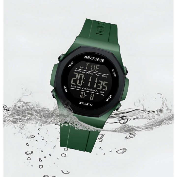 Reloj Naviforce Deportivo Nf7117 Digital Hombre + Estuche