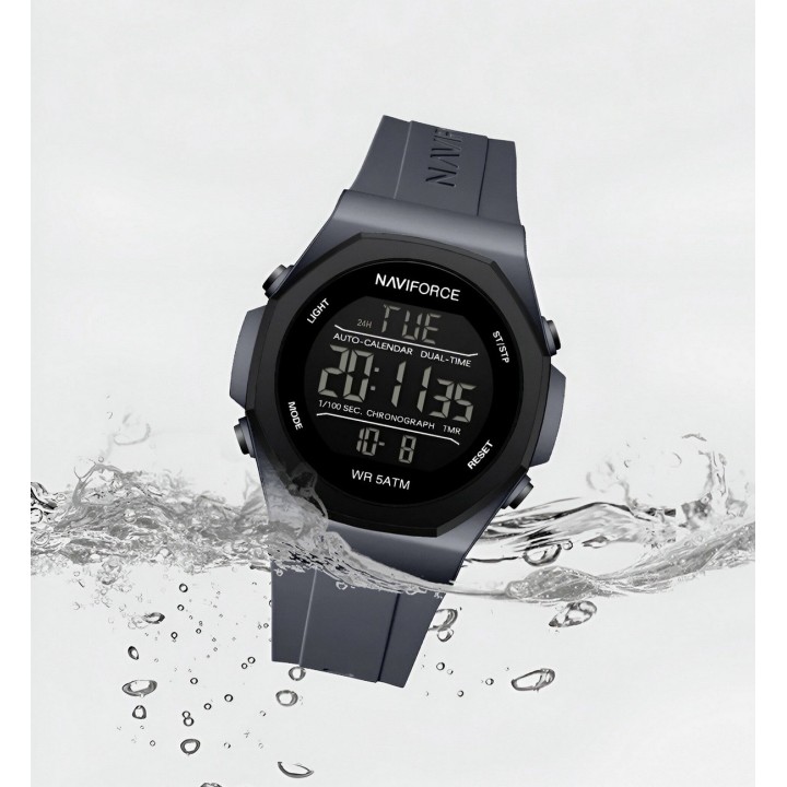 Reloj Naviforce Deportivo Nf7117 Digital Hombre + Estuche