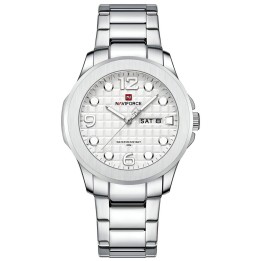 Reloj Naviforce Casual Nf9244 Acero Hombre + Estuche