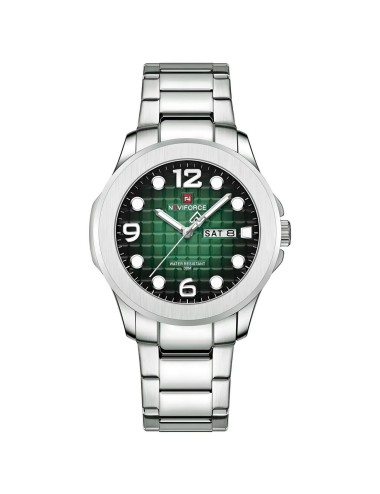 Reloj Naviforce Casual Nf9244 Acero Hombre + Estuche