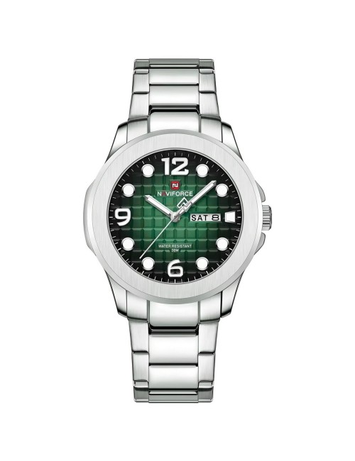 Reloj Naviforce Casual Nf9244 Acero Hombre + Estuche