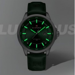 Reloj Naviforce Casual Nf9248l Cuero Hombre + Estuche
