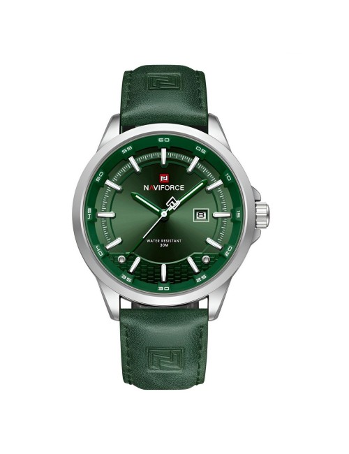 Reloj Naviforce Casual Nf9248l Cuero Hombre + Estuche
