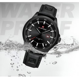 Reloj Naviforce Casual Nf9248l Cuero Hombre + Estuche
