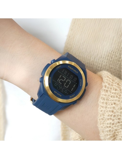 Reloj Naviforce Deportivo Nf7111 Digital Hombre + Estuche