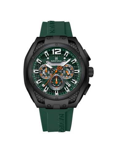 Reloj Naviforce Deportivo Nf8063 Goma Hombre + Estuche