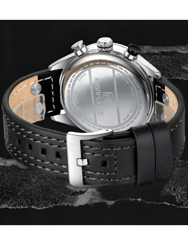 Reloj Naviforce Casual Nf8045 Cuero Hombre + Estuche