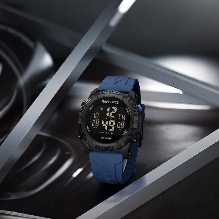Reloj Naviforce Deportivo Nf7104 Digital Hombre + Estuche