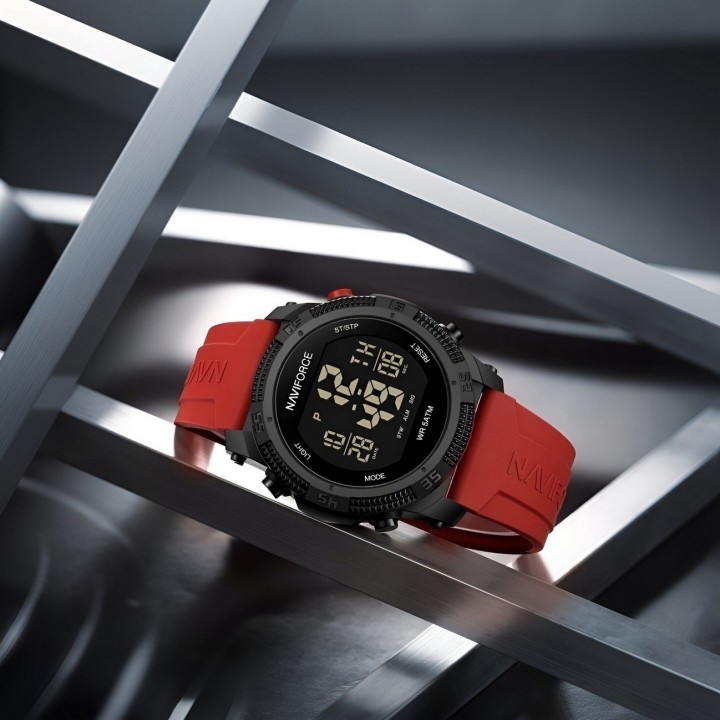 Reloj Naviforce Deportivo Nf7104 Digital Hombre + Estuche