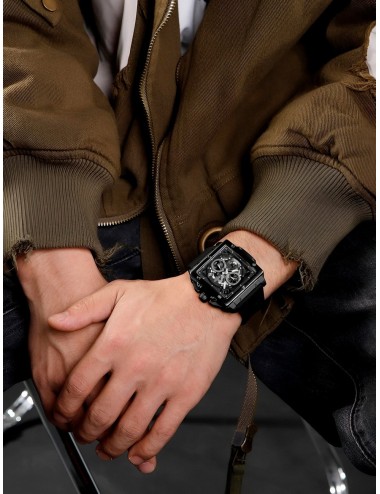 Reloj Naviforce Deportivo Nf8064 Goma Hombre + Estuche