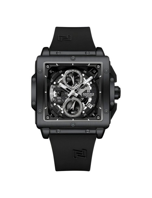 Reloj Naviforce Deportivo Nf8064 Goma Hombre + Estuche