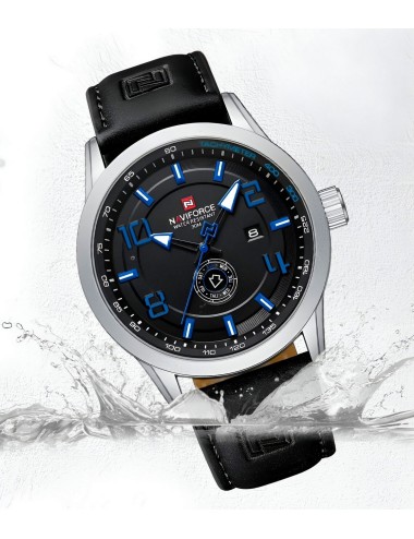 Reloj Naviforce Casual Nf9229 Cuero Hombre + Estuche