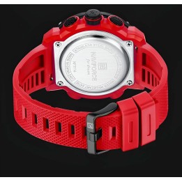 Reloj Naviforce Deportivo Nf7114 Goma Led Hombre + Estuche