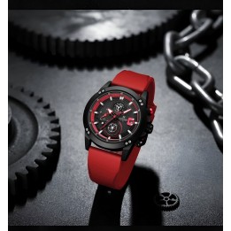 Reloj Naviforce Deportivo Nf8033 Goma Hombre + Estuche