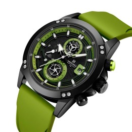 Reloj Naviforce Deportivo Nf8033 Goma Hombre + Estuche