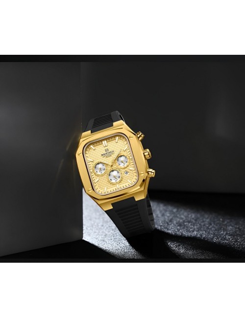 Reloj Naviforce Deportivo Nf8037 Goma Hombre + Estuche