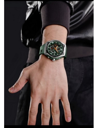 Reloj Naviforce Deportivo Nf8051t Goma Hombre + Estuche