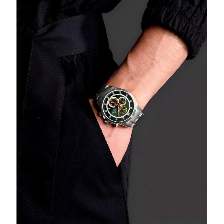Reloj Naviforce Casual Nf8046 Crono Hombre Acero+ Estuche