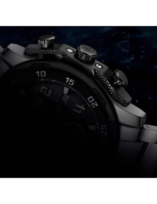 Reloj Naviforce Casual Nf8047s Crono Hombre Acero+ Estuche