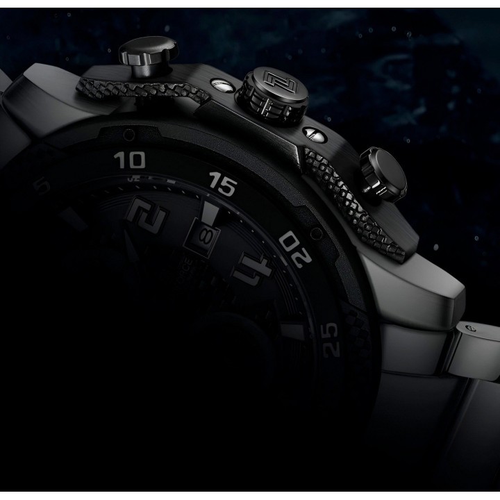 Reloj Naviforce Casual Nf8047s Crono Hombre Acero+ Estuche