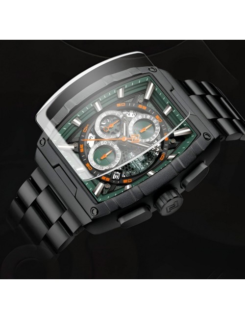 Reloj Naviforce Casual Nf8066 Crono Hombre Acero+ Estuche