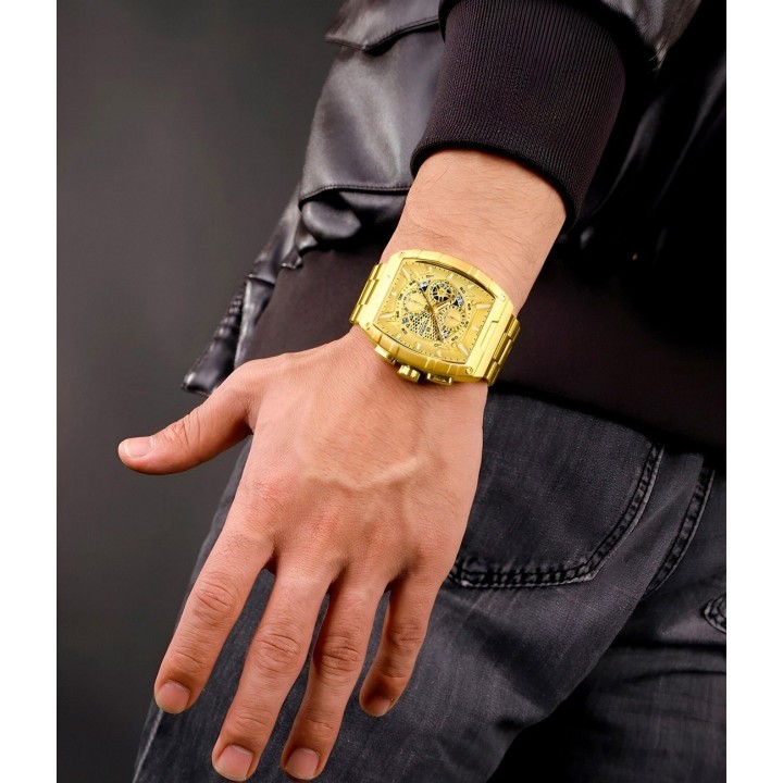 Reloj Naviforce Casual Nf8066 Crono Hombre Acero+ Estuche