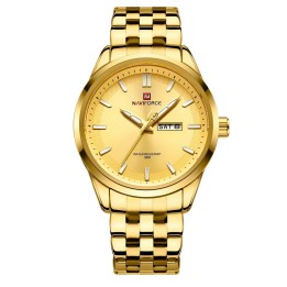 Reloj Naviforce Casual Nf9203 Crono Hombre Acero+ Estuche