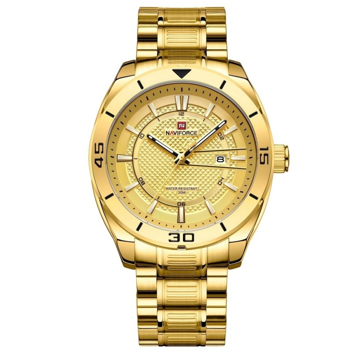 Reloj Naviforce Casual Nf9210 Crono Hombre Acero+ Estuche