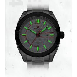 Reloj Naviforce Casual Nf9210 Crono Hombre Acero+ Estuche