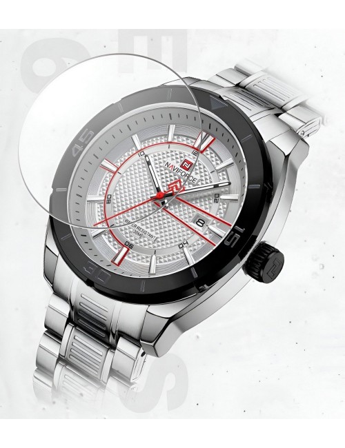 Reloj Naviforce Casual Nf9210 Crono Hombre Acero+ Estuche