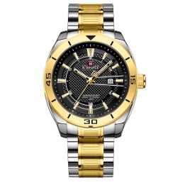 Reloj Naviforce Casual Nf9210 Crono Hombre Acero+ Estuche