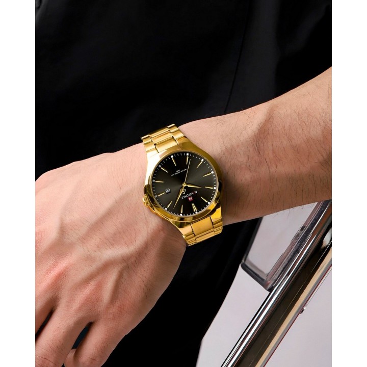Reloj Naviforce Casual Nf9214 Crono Hombre Acero+ Estuche