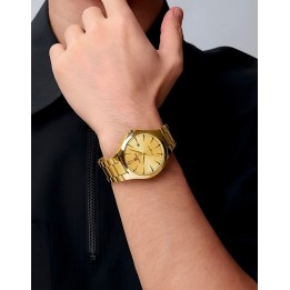 Reloj Naviforce Casual Nf9214 Crono Hombre Acero+ Estuche