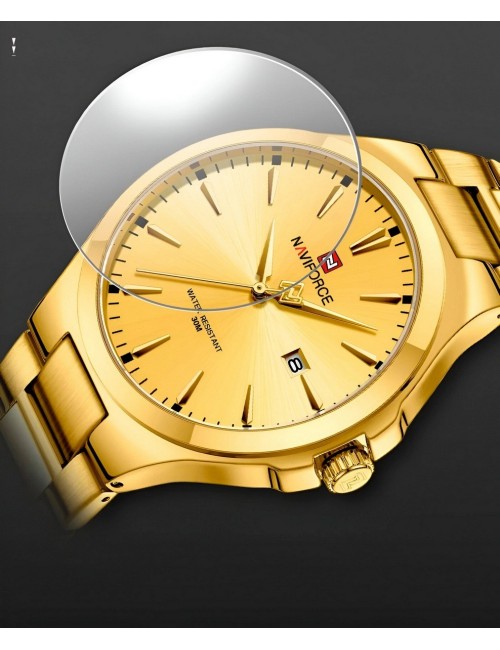 Reloj Naviforce Casual Nf9214 Crono Hombre Acero+ Estuche