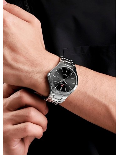Reloj Naviforce Casual Nf9214 Crono Hombre Acero+ Estuche