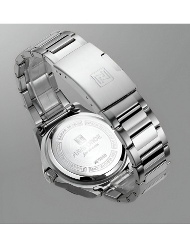 Reloj Naviforce Casual Nf9240 Crono Hombre Acero+ Estuche