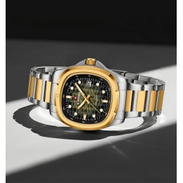Reloj Naviforce Casual Nf9240 Crono Hombre Acero+ Estuche