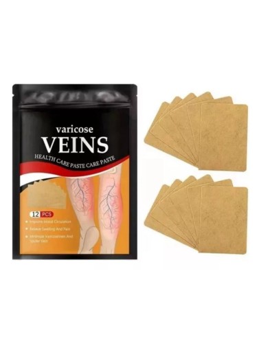 Parches Para Varices, Alivia Dolor E Inflamación 12pz