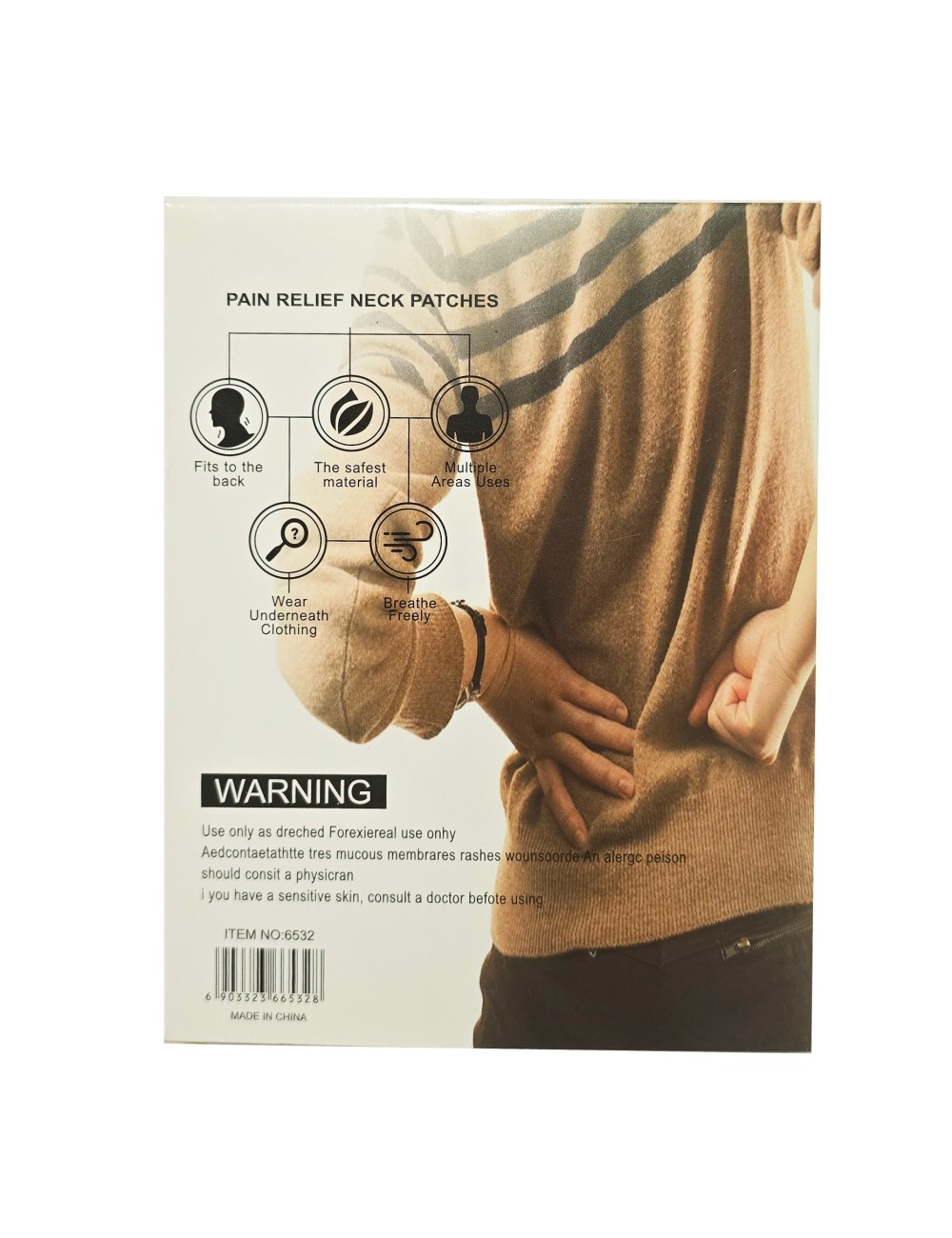 Parches Medicinal Cervical Cuello Alivia Dolor