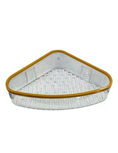 Estante Esquinero Soporte Adhesivo Montaje Pared Cocina Baño
