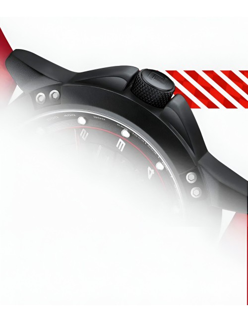 Reloj Naviforce Casual Nf8031 Crono Hombre Goma + Estuche