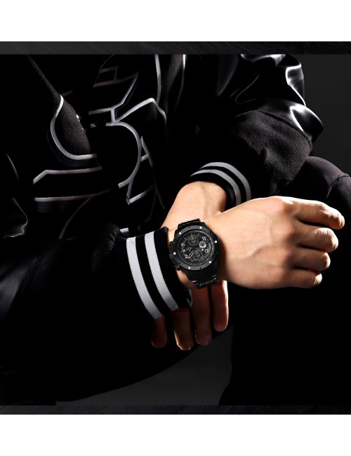 Reloj Naviforce Casual Nf8056 Crono Hombre Acero+ Estuche