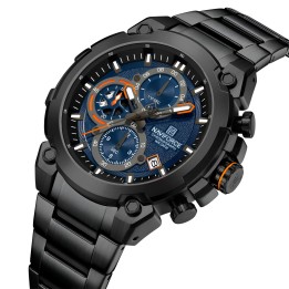 Reloj Naviforce Casual Nf8071 Crono Hombre Acero+ Estuche
