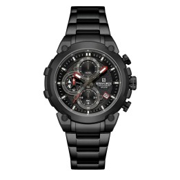 Reloj Naviforce Casual Nf8071 Crono Hombre Acero+ Estuche