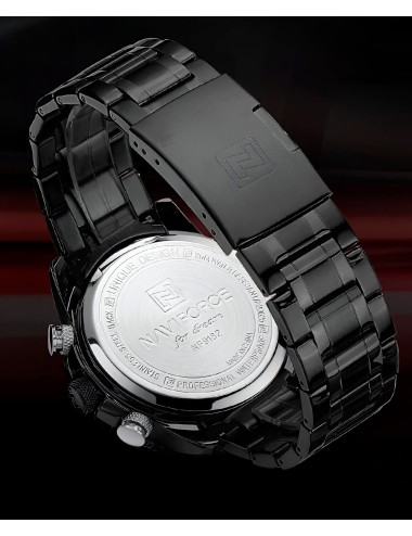 Reloj Naviforce Casual Nf9182 Crono Hombre Acero+ Estuche