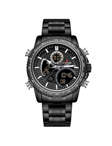 Reloj Naviforce Casual Nf9182 Crono Hombre Acero+ Estuche